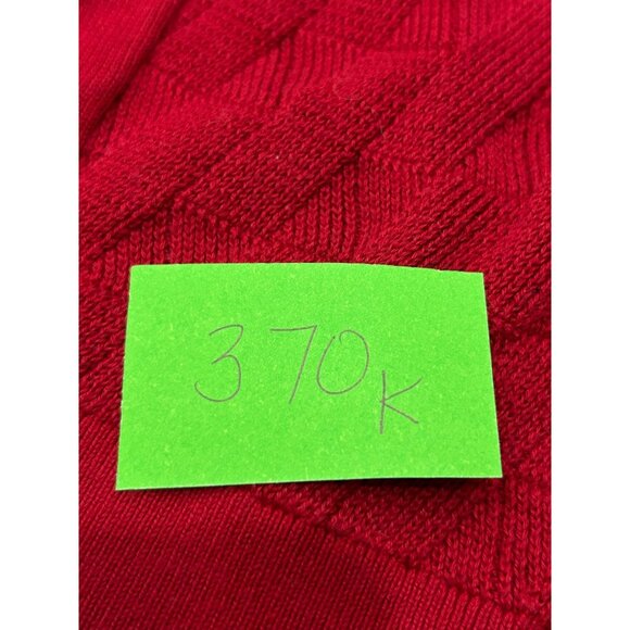 Daniel Cremieux Signature Collection Red Sweater Crew Neck Knit Sz XL - Picture 8 of 8